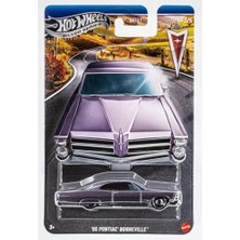 Odea Hot Wheels Silver Series 1:64 Tekli Arabalar - 65 Pontıac Bonnevılle GRT01 - JKY12