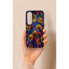 Vip Case Vivo V70 Fe 5g Uyumlu Renkli Gökyüzü Desenli Silikon Kılıf