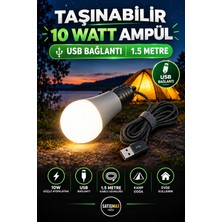 Satışmax Kamp Lambası 1,5 Metre LED Ampul USB Kamp Lambası Mini Kamp Feneri 5V Taşınabilir