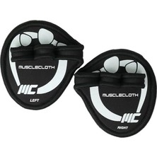 Odea Musclecloth Grip Pads Fitness Eldiveni Siyah