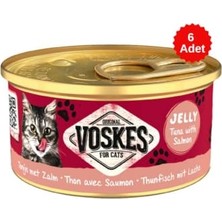 Odea Kedi Konservesi, Ton Balıklı ve Somonlu, Jelly, 85 Gr, 6 Adet