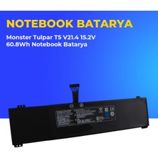 Ümit Maker Monster Tulpar T5 V21.4 15.2V 60.8WH Notebook Batarya