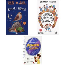 Peta Kitap Kınalı Serçe - Dünya Yaramazlık Tarihi - Meraklı Ahmet'le Fenlen Şenlen (3 Kitap Takım)