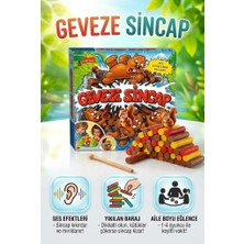 Farbu Oyuncak Lisanslı Ravens-Burger Geveze Sincap Ses Efektli Eğlenceli Denge Oyunu ve Aile Eğitici Kutu Oyunu