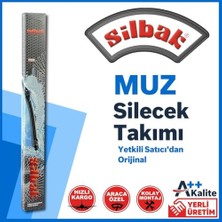 Odea Peugeot ile Uyumlu 2008 2019-2024 Muz Silecek Takımı