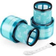 Odea Dyson V11 Için Filtreler, Dyson V15 Detect Için 2'li Filtre Seti, Dyson V11 V15 SV14 SV22 Için Yıkanabilir Yedek Filtre, Temizleme Fırçası Ile, #970013-02'YI Değiştirin (Yeşil)
