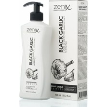 Odea Zenix Professional Siyah Sarımsak Saç Şampuanı, Nem Onarıcı, Tuzsuz, 400 ml