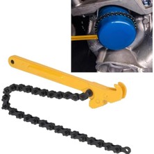 Odea Aee® Zincir Anahtarı Ayarlanabilir Yağ Filtresi Sökme Anahtarı 12” | 460 mm Ağır Hizmet Zincirli Boru Anahtarı | Yağ & Yakıt Filtresi Sökücü | Otomobil, Dizel Motor, Tesisat ve Mekanik Uyumlu
