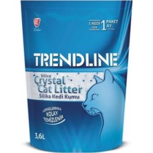 Odea Silica Crystal Cat Litter, 3,6 Litre, Kokusuz Kedi Kumu