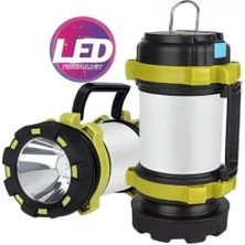 Odea Şarjlı LED Kamp Lambası, 8+5W, 4000MAH, Sarı Siyah