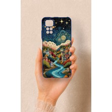 Vip Case Redmi Note 11S Uyumlu Gece Masalı Desenli Silikon Kılıf