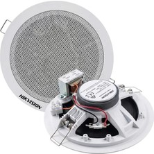 Hubrendy Sh Hıkvısıon DS-QAE0206G1-V 6 Watt Analog Asma Tavan Hoparlör