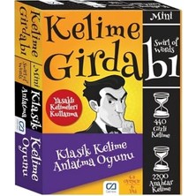 Odea Kelime Girdabı Mini Eğlenceli 4-8 Oyunculu Klasik Kelime Anlatma Oyunu 2200 Anahtar Kelime 440 Gizli Kelime