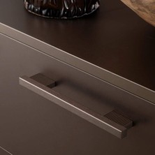 Elovias System Mobilya Kulbu Fırçalı Bronz Renk 224mm Kulp (SY9478 0224 ELX3-ELX3)