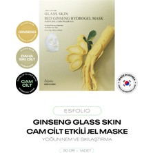 Esfolio Kırmızı Ginseng Içeren Cam Cilt Maskesi Glass Skin Rice Hydrogel Mask