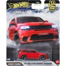Odea Hot Wheels Premium Araba Kültürü Jeep Grand Cherokee Trackhawk Suv Spor Araba 1:64 Ölçekli Metal Koleksiyon Oyuncak Araba 3 Yaş ve Üzeri Için