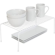 Odea Tel Organizer Dolap Depolama Rafı 22X40CM Beyaz (1)