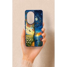 Vip Case Honor 200 Pro 5g Uyumlu Gökyüzü ve Yeryüzü Desenli Silikon Kılıf