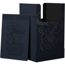 Odea Arcane Tinmen Dragon Shield Kart Tahta Kutusu - Güverte Kabuk: Gece Mavisi/siyah - Dayanıklı ve Sağlam Tcg, Ocg Kart Depolama - Pokemon Yugioh Commander & Mtg Magic: The Gathering Cards (AT-30756)
