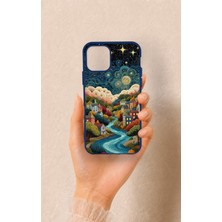 Vip Case iPhone 11 Pro Uyumlu Gece Masalı Desenli Silikon Kılıf