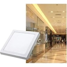 Odea 25W Sıva Üstü Kare LED Armatür CT-5272 - Beyaz Işık