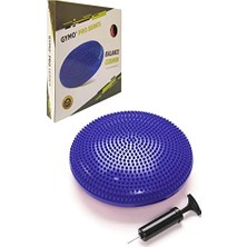 Odea Gymo Pompalı Denge Yastığı Balance Disk Denge Pedi 33CM Mavi