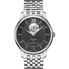 Mathey-Tissot Tissot Tradition Powermatic 80 Open Heart T0639071105800 Erkek Kol Saati T063.907.11.058.00