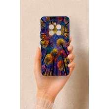Vip Case Realme 12 4g Uyumlu Renkli Gökyüzü Desenli Silikon Kılıf