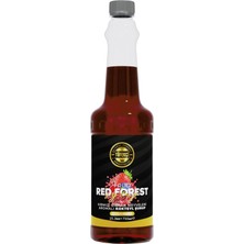 Universal Kırmızı Orman Meyveleri Aromalı Şurup 750 ml – Kahve, Kokteyl, Pasta ve Tatlılar Için, Doğal Aroma, Gerçek Pancar Şekeri