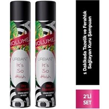 Odea Tropik Kokulu Hacimlendirici Kuru Şampuan Seti 2X200ML- Vegan - Uv Korumalı
