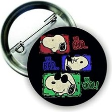 Odea Snoopy Peanuts Buton Rozet