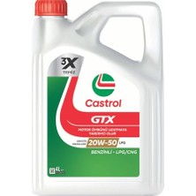 Odea Castrol Gtx Lpg 20W-50 4 Litre Motor Yağı
