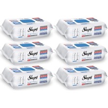 Odea Sleepy Easy Clean Premium Çamaşır Suyu Katkılı Yüzey Temizlik Havlusu Mendili 6X100 (600 Yaprak)