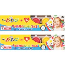 Südor Mydido Parmak Boya Set ( 6 * 22 ml ) ( Iki Adet )