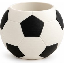 Megbuy Futbol Temalı Masaüstü Kalemlik Organizer-Futbol Topu Kalemlik