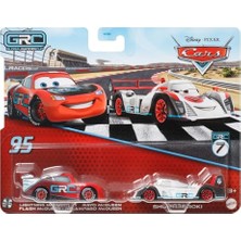 Odea Cars Disney Pixar 2'li Paket Metal Araba 1:55 - Global Rally Shu Todoroki & Global Rally Lightning Mcqueen