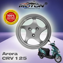 Moton Arora Crv 125 Uyumlu Arka Jant - Diskli Model - (10 Inç) - Gri