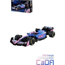 Odea Cada Bwt Alpıne F1 Formula Aracı 1/24 Scale -C55024W (300 Parça) Oyuncak Yapım Seti Blok