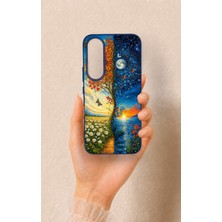 Vip Case Vivo V70 Fe 5g Uyumlu Gökyüzü ve Yeryüzü Desenli Silikon Kılıf
