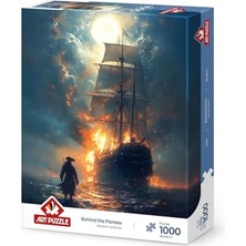 Odea Art Puzzle Alevlerin Ardında 1000 Parça Puzzle