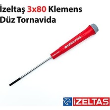 Odea Izeltas Izeltaş 3 * 80 Düz Uçlu Klemens Tornavida