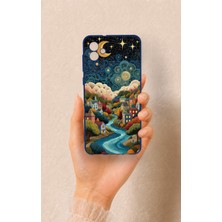 Vip Case Samsung A04 Uyumlu Gece Masalı Desenli Silikon Kılıf