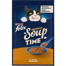 Odea Felıx Soup Time Kedi Çorbası Tavuklu 48G