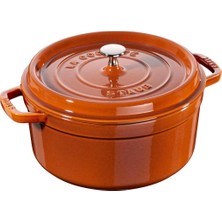 Staub Döküm Tencere Yuvarlak Tarçın 28 cm Outlet