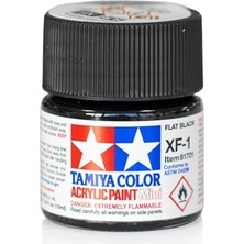 Odea Xf-1 Flat Black Mat Akrilik Boya (10 Ml)