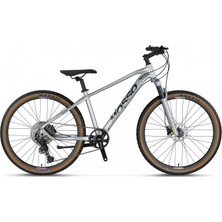 Mosso Chrome Edıtıon-27 Cues Erkek Dağ Bisikleti 406H Hd 27.5 Jant 10 Vites Silver Chrome