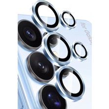 Fibaks Galaxy S26 Ultra Ar+ Af Kamera Lensi Koruyucu Cam Çizilmeye Dirençli Hd Koruma Açık Mavi Kılıf