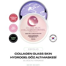 Esfolio Glass Skin Collagen Hydrogel Eye Patch Sıkılaştırıcı ve Nemlendirici Jel Göz Maskesi