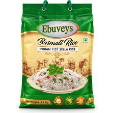 Ebuveys 1121 Silla Basmati Pirinç 4,5 kg