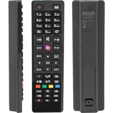 Hubrendy Sh Hey Vestel-Seg-Regal RC4849 RM-L260 Mini Mor Tuşlu LCD LED Tv Kumanda (40136=34373)